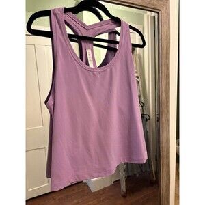 Lululemon Size 20 cool racer back tank top Wisteria Purple